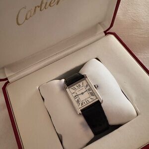 Cartier Tank Solo Watch stainless steel